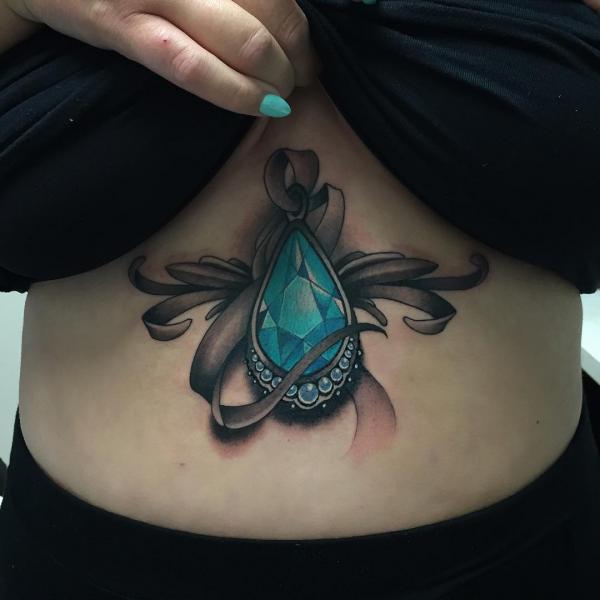 60 Inspiring Diamond Tattoo Designs and Their Meanings
