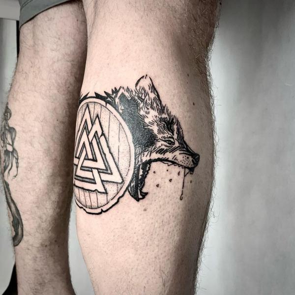 Valknut Tattoos: A Symbol of Viking Strength and Spirit