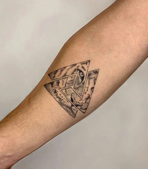 Valknut Tattoos: A Symbol of Viking Strength and Spirit