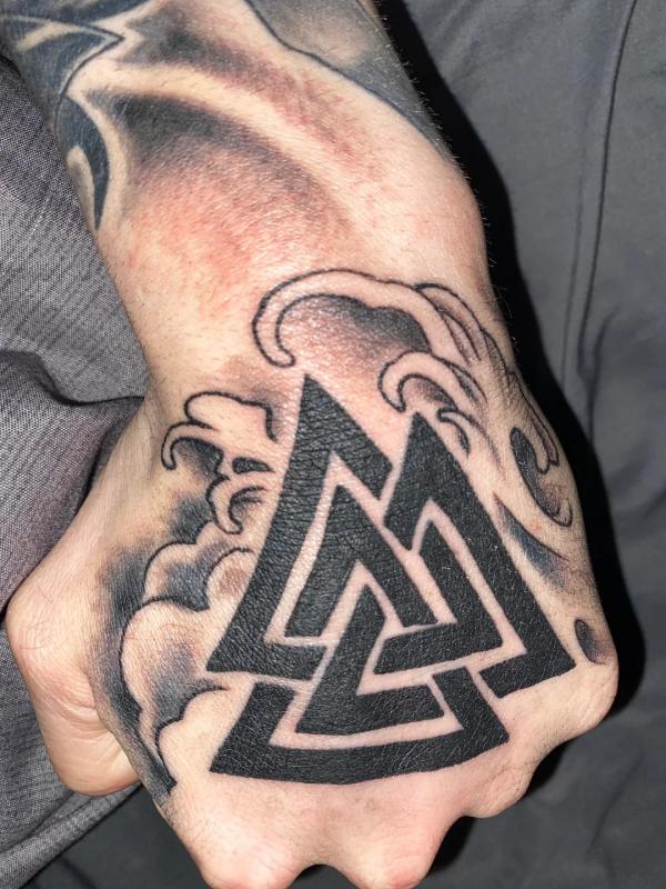 Valknut Tattoos: A Symbol of Viking Strength and Spirit