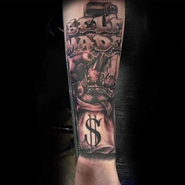 Money Bag Tattoos: Wealth, Ambition, and Artistry