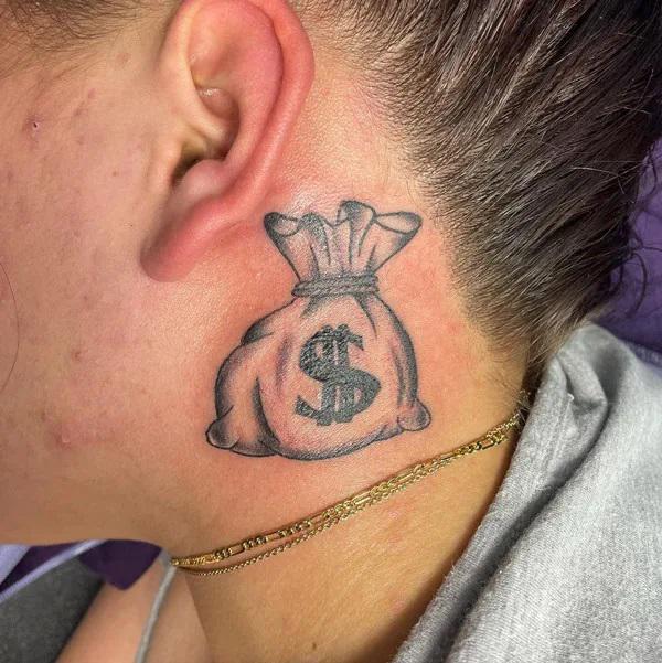 Money Bag Tattoos: Wealth, Ambition, and Artistry
