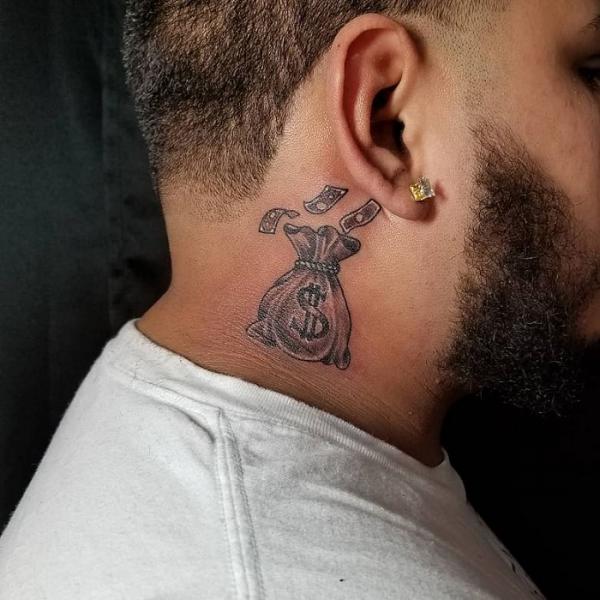 Money Bag Tattoos: Wealth, Ambition, and Artistry