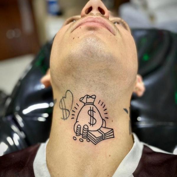 Money Bag Tattoos: Wealth, Ambition, and Artistry
