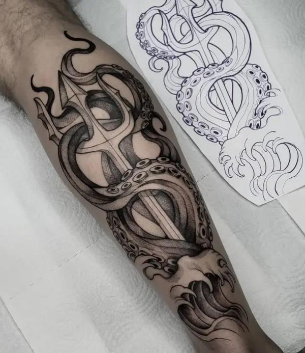 Trident Tattoo: A Deep Dive into its Rich Symbolism