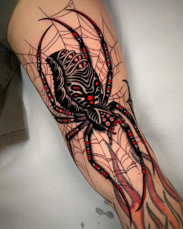 Spider Tattoos: Unraveling the Threads of Meaning