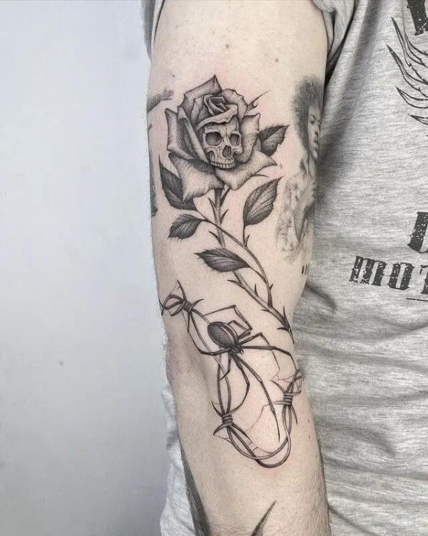 Spider Tattoos: Unraveling the Threads of Meaning