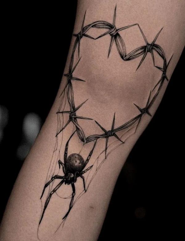 Spider Tattoos: Unraveling the Threads of Meaning