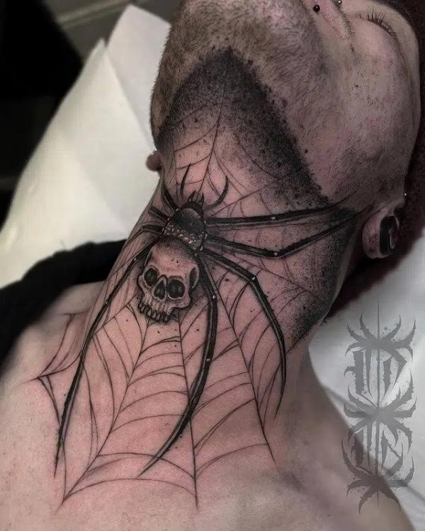 Spider Tattoos: Unraveling the Threads of Meaning