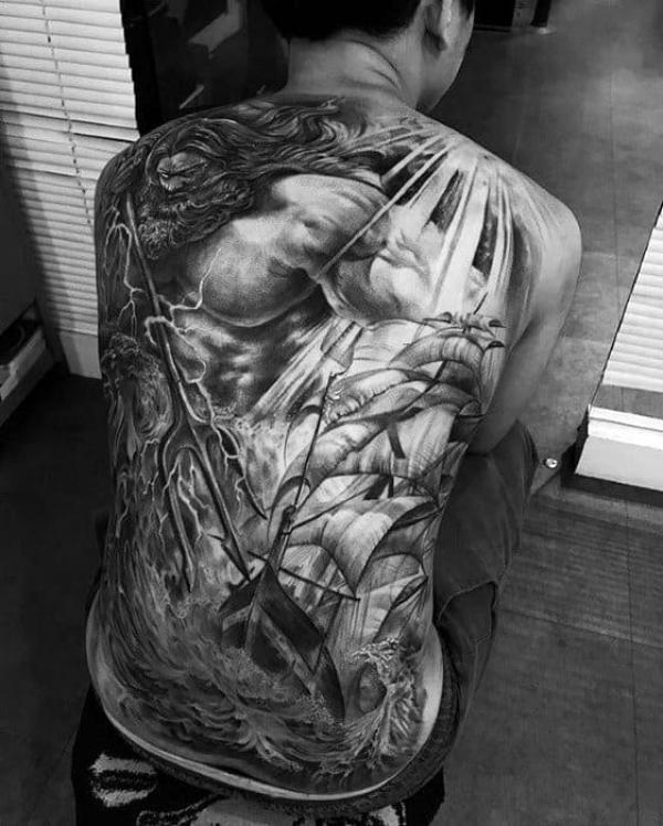 20 Poseidon Tattoo Ideas with Meaning