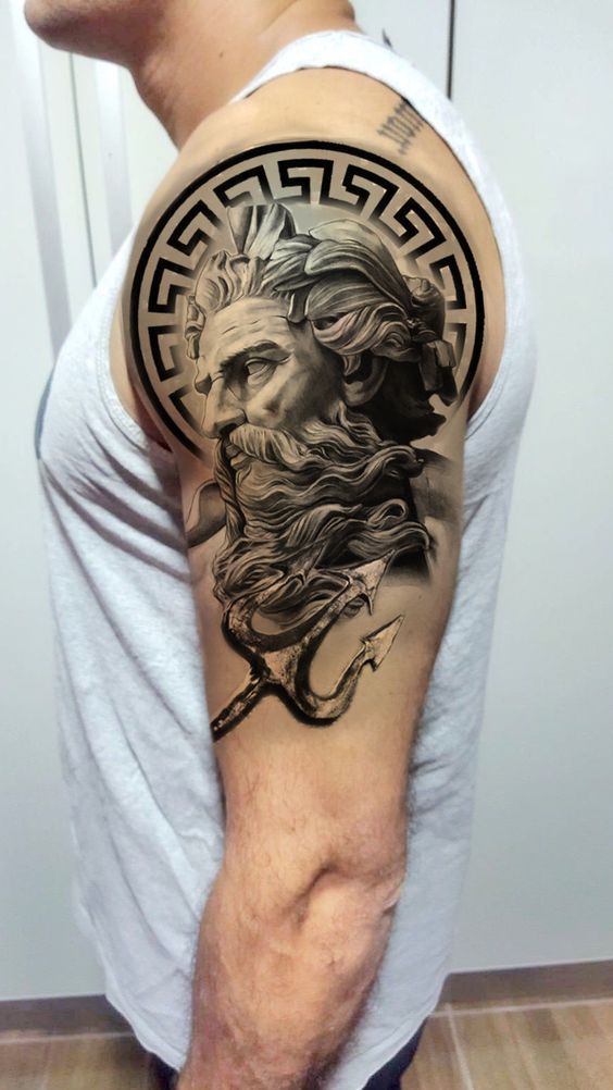 20 Poseidon Tattoo Ideas with Meaning