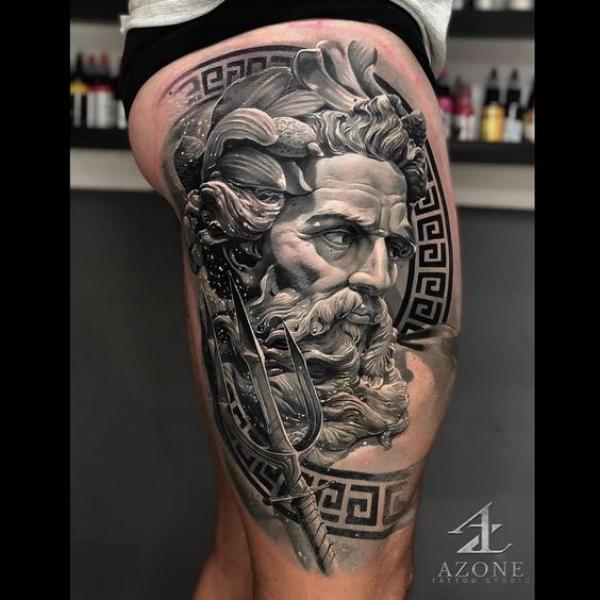20 Poseidon Tattoo Ideas with Meaning