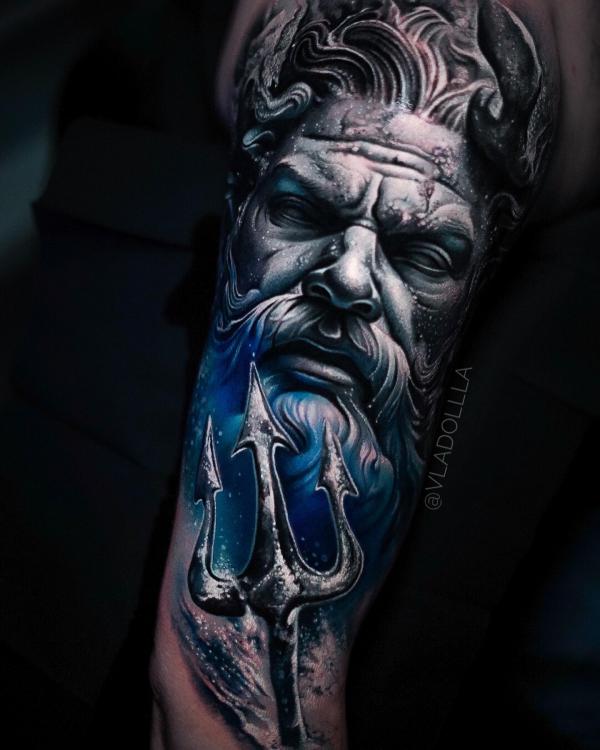 20 Poseidon Tattoo Ideas with Meaning