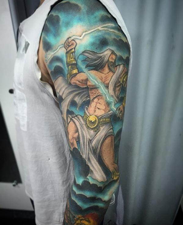 Zeus Tattoo Meaning: Power, Wisdom, and Authority
