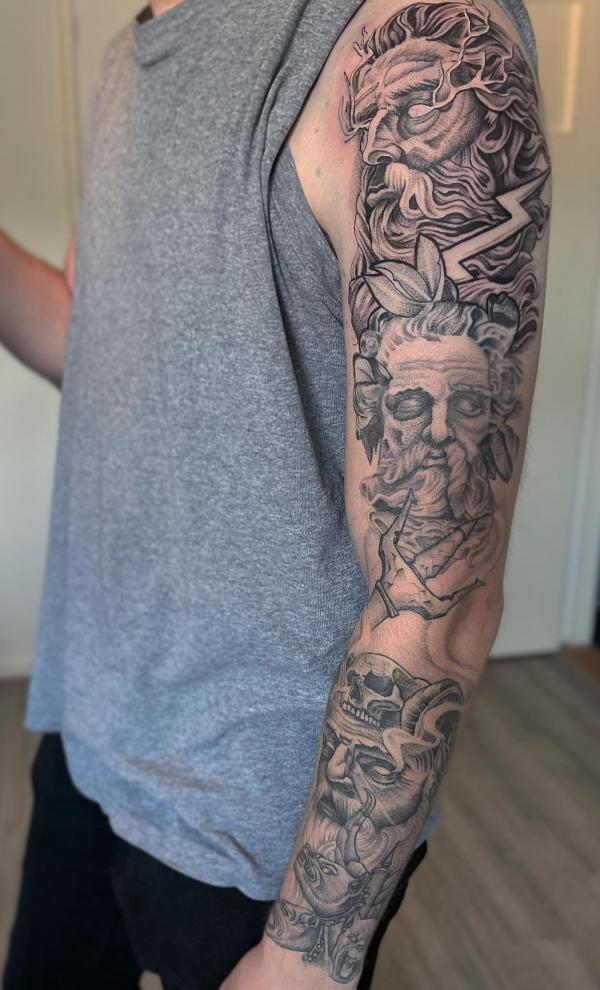 Zeus Tattoo Meaning: Power, Wisdom, and Authority