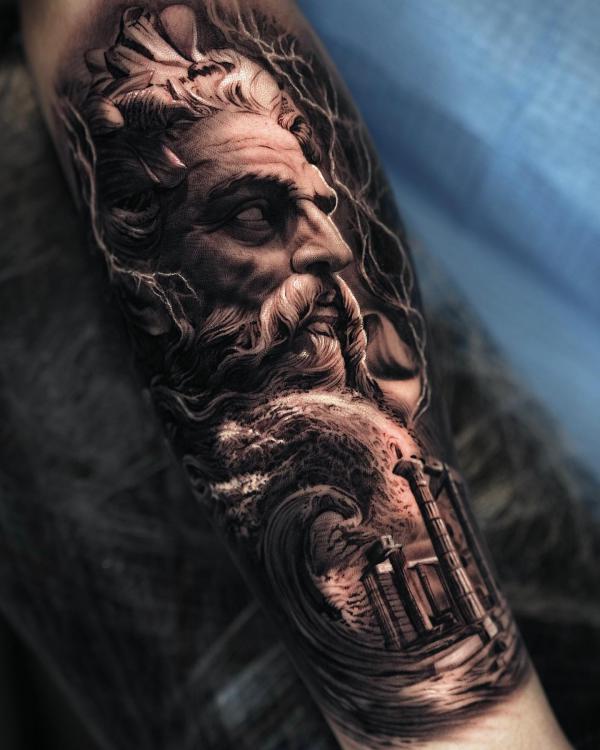 Zeus Tattoo Meaning: Power, Wisdom, and Authority