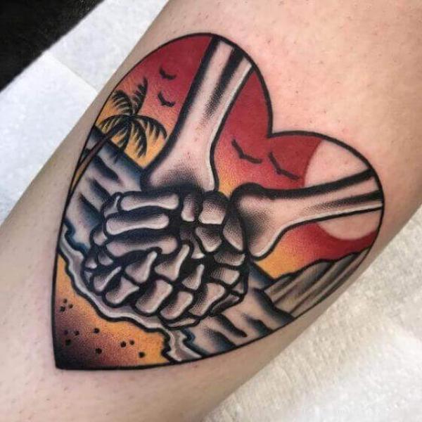 60 Skeleton Hand Tattoo Ideas with Meaning