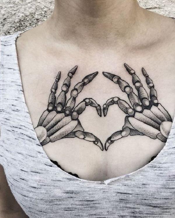 60 Skeleton Hand Tattoo Ideas with Meaning
