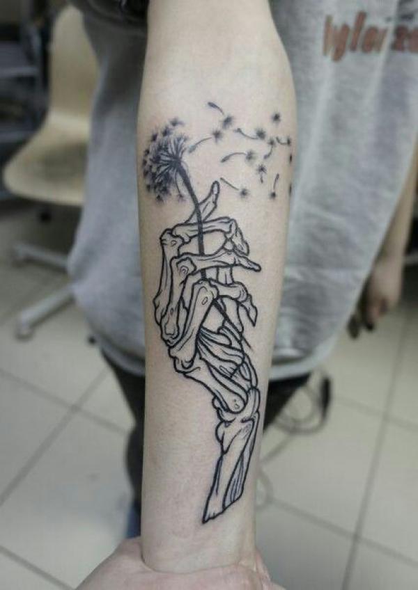 60 Skeleton Hand Tattoo Ideas with Meaning