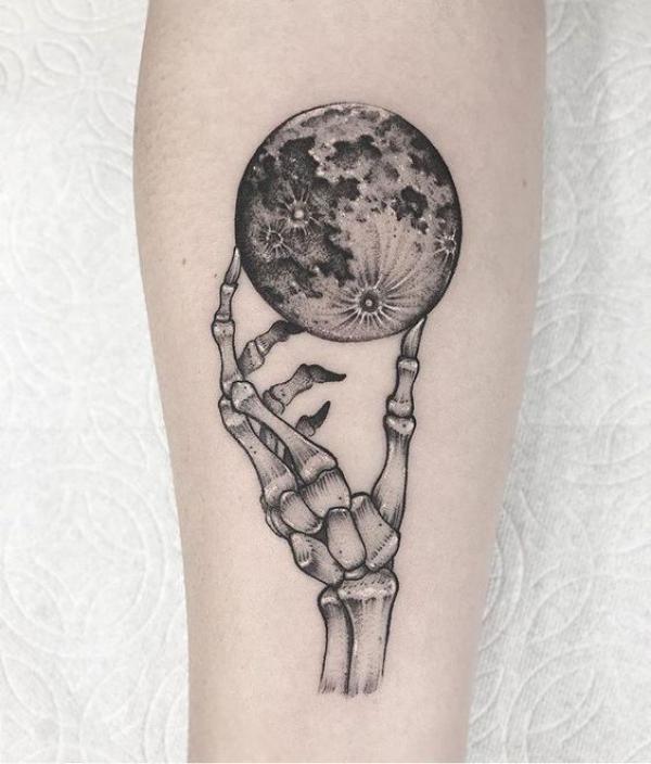 60 Skeleton Hand Tattoo Ideas with Meaning