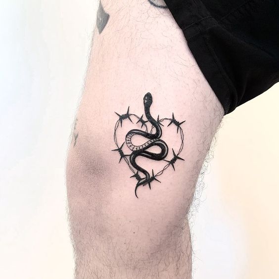Barbed Wire Heart Tattoo: The Meaning and Designs