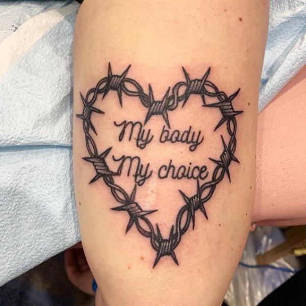 Barbed Wire Heart Tattoo: The Meaning and Designs