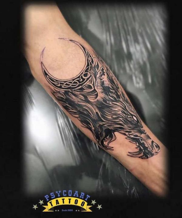 Viking Fenrir Tattoo: Meaning and Designs