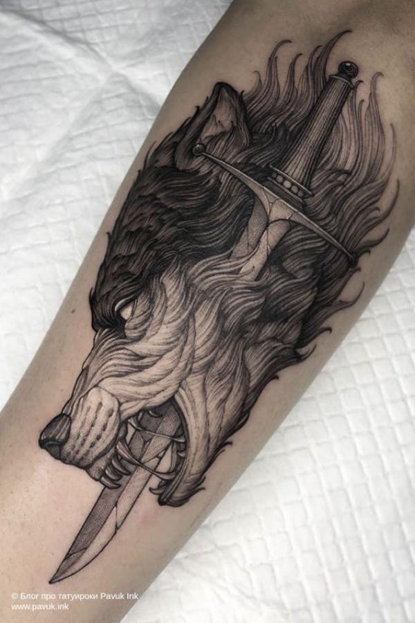 Viking Fenrir Tattoo: Meaning and Designs