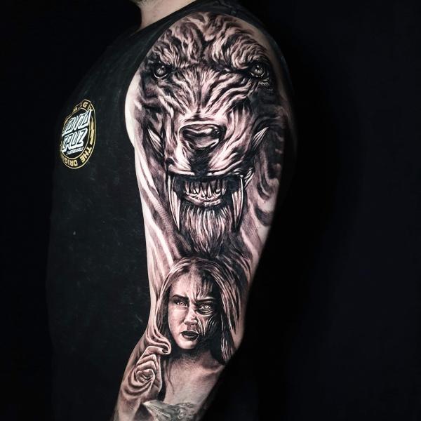 Viking Fenrir Tattoo: Meaning and Designs