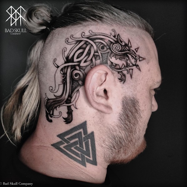 Viking Fenrir Tattoo: Meaning and Designs