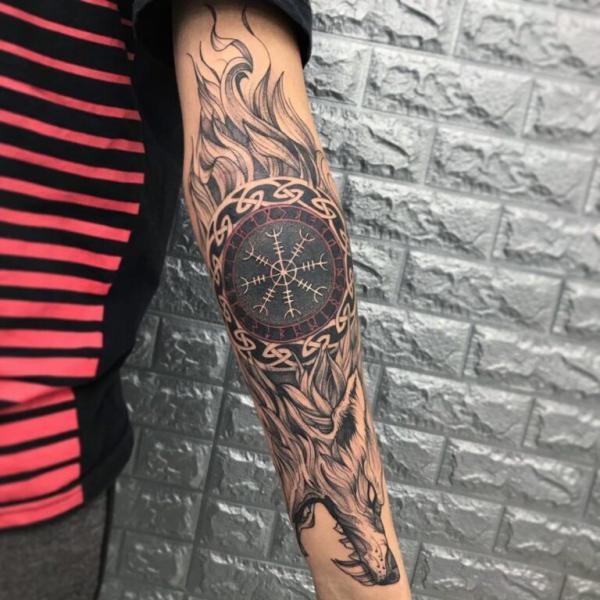Viking Fenrir Tattoo: Meaning and Designs