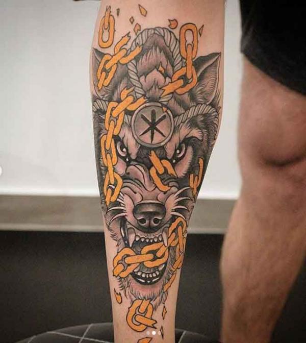 Viking Fenrir Tattoo: Meaning and Designs