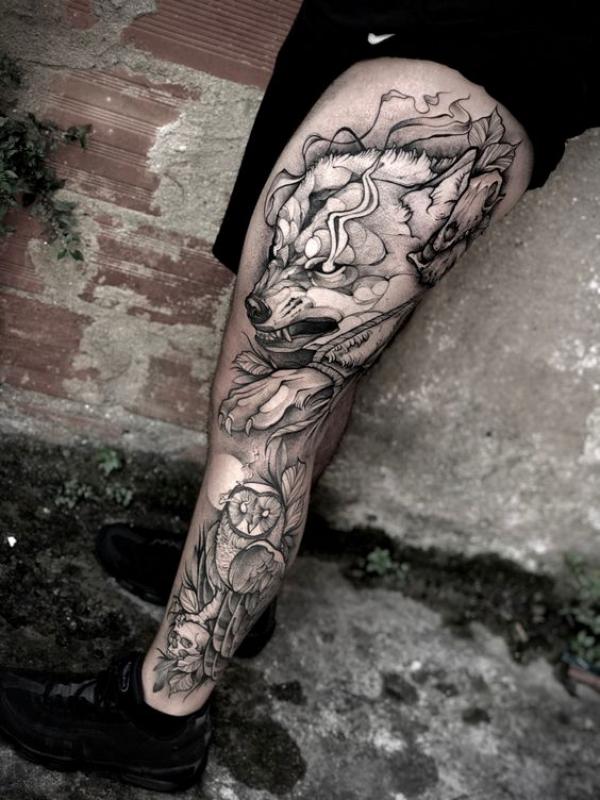 Viking Fenrir Tattoo: Meaning and Designs