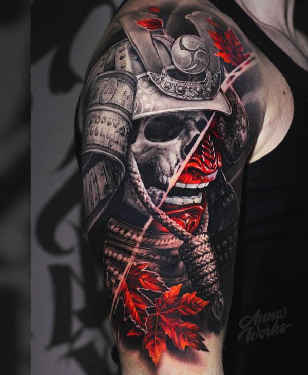 Oni Mask Tattoo: Unveiling the Mystique and Meaning