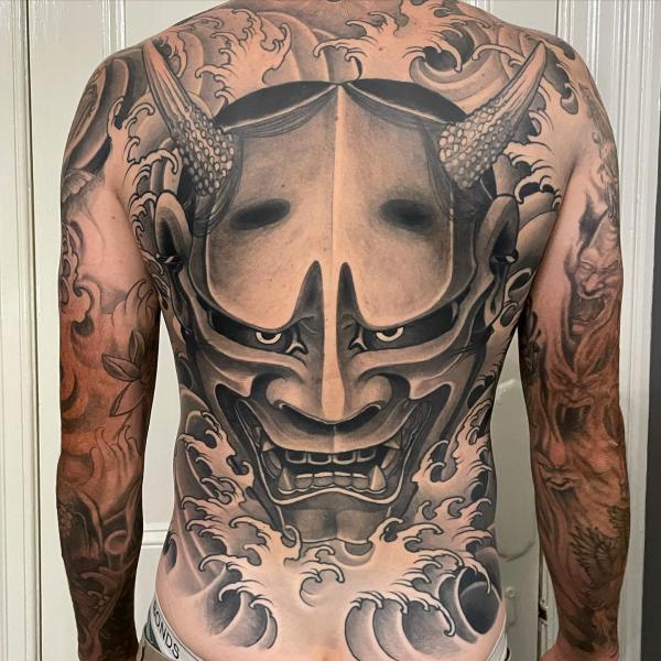 Oni Mask Tattoo: Unveiling the Mystique and Meaning