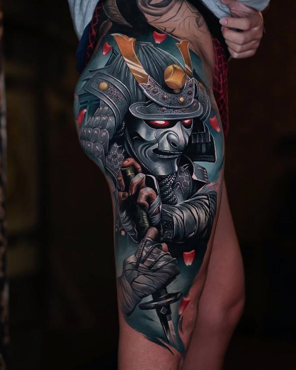 Oni Mask Tattoo: Unveiling the Mystique and Meaning