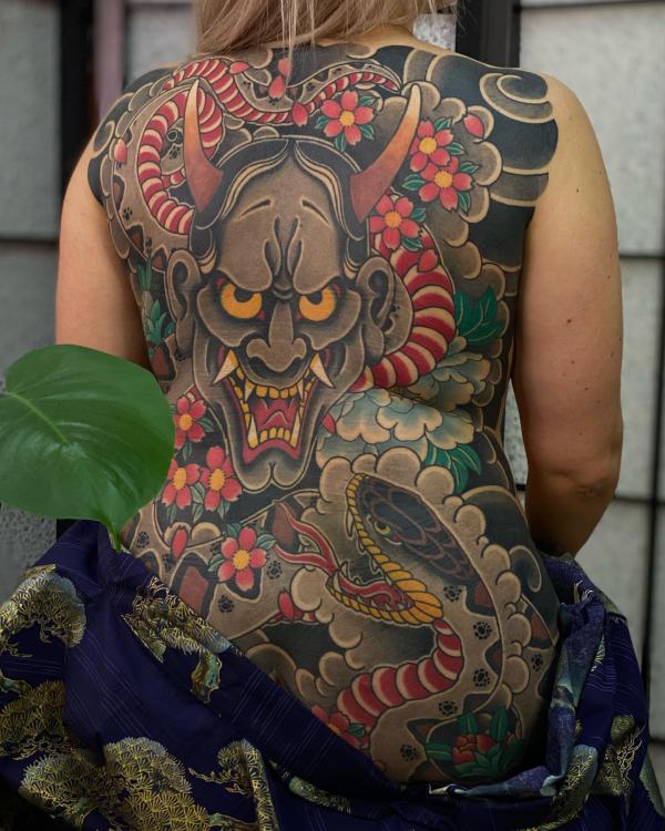 Oni Mask Tattoo: Unveiling the Mystique and Meaning