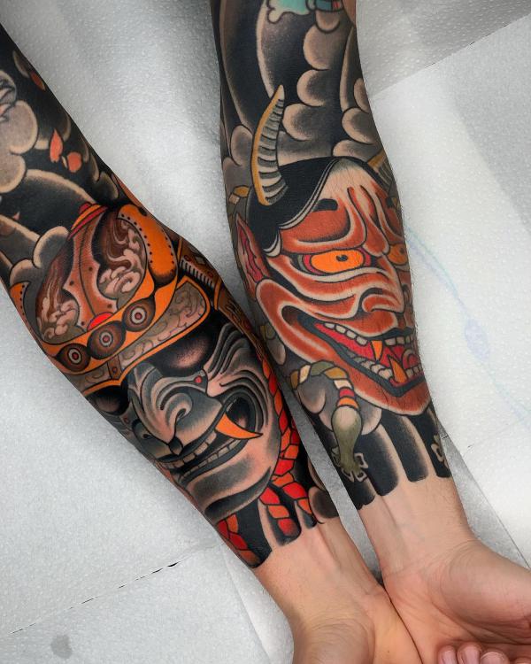 Oni Mask Tattoo: Unveiling the Mystique and Meaning