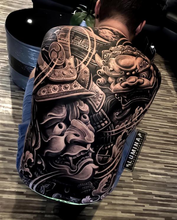 Oni Mask Tattoo: Unveiling the Mystique and Meaning