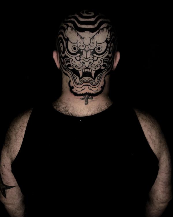 Oni Mask Tattoo: Unveiling the Mystique and Meaning