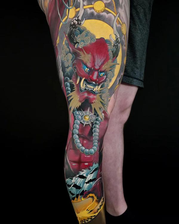 Oni Mask Tattoo: Unveiling the Mystique and Meaning