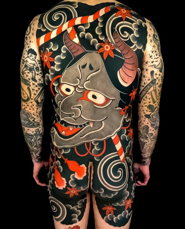 Oni Mask Tattoo: Unveiling the Mystique and Meaning