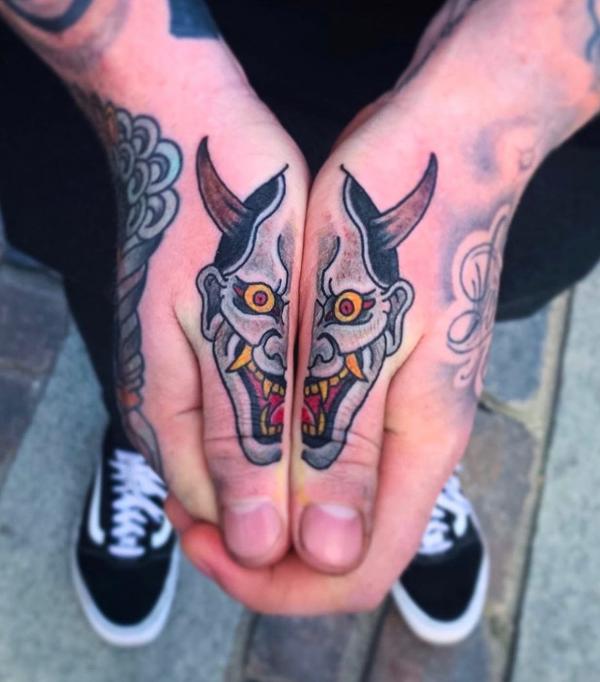 Oni Mask Tattoo: Unveiling the Mystique and Meaning
