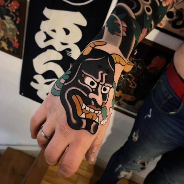 Oni Mask Tattoo: Unveiling the Mystique and Meaning