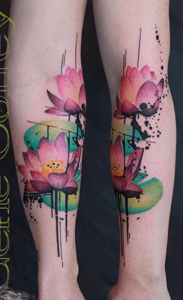 125 Elegant Lotus Tattoo Designs with Meaning