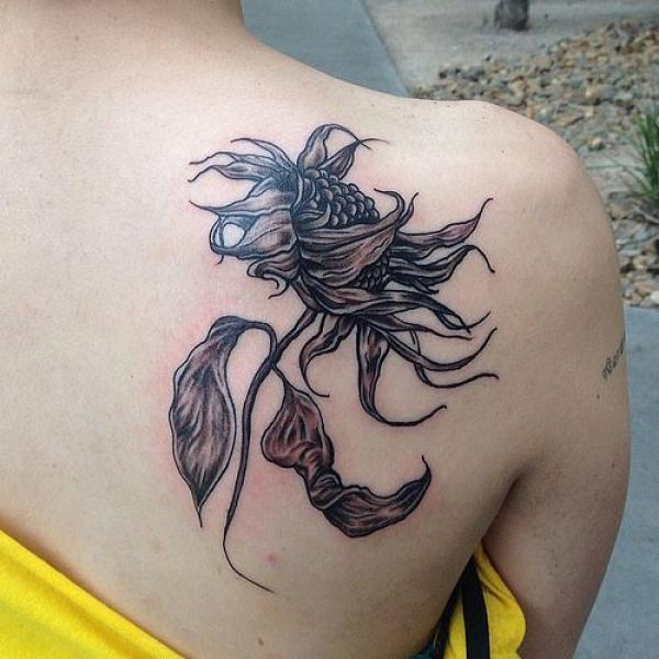 180 Inspirational Sunflower Tattoos with Meaning