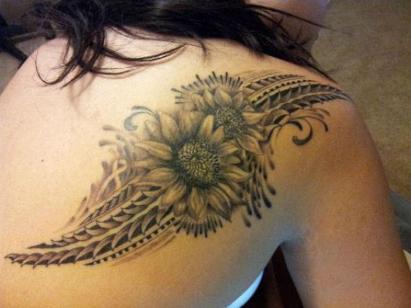 180 Inspirational Sunflower Tattoos with Meaning