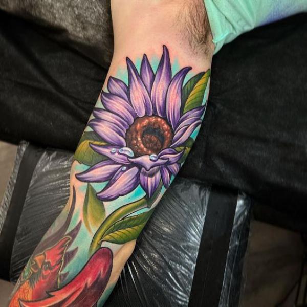 180 Inspirational Sunflower Tattoos with Meaning