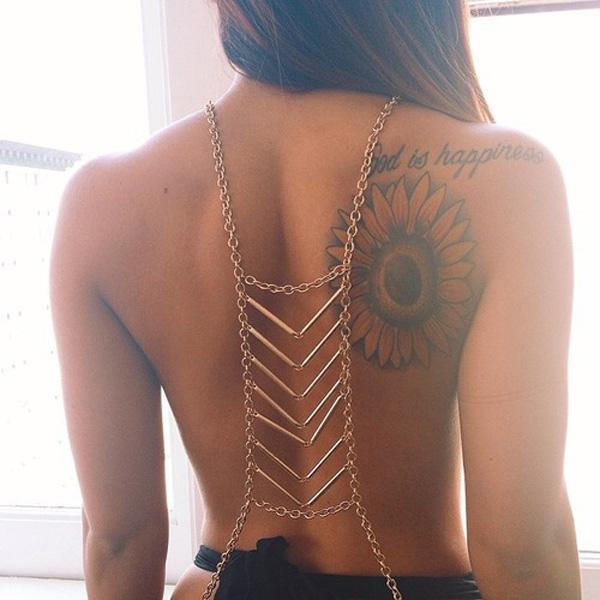 180 Inspirational Sunflower Tattoos with Meaning