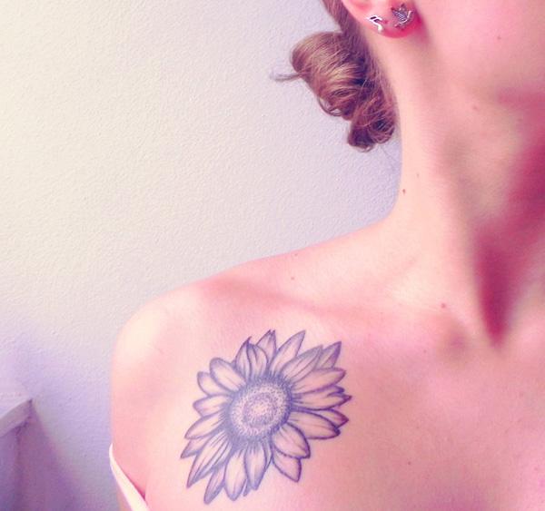 180 Inspirational Sunflower Tattoos with Meaning